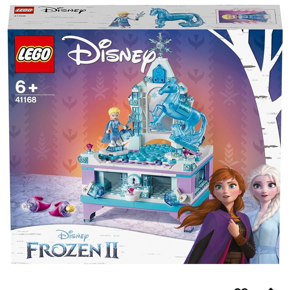 Lego Frozen Elsa jewelry box set number 41168